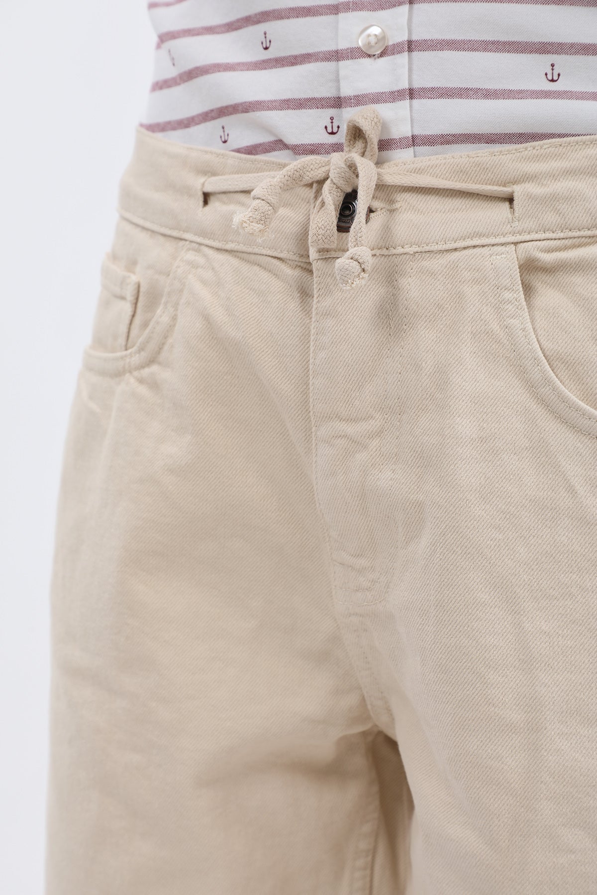 شورت قطن 100% من JEANSPRO - لون بيج