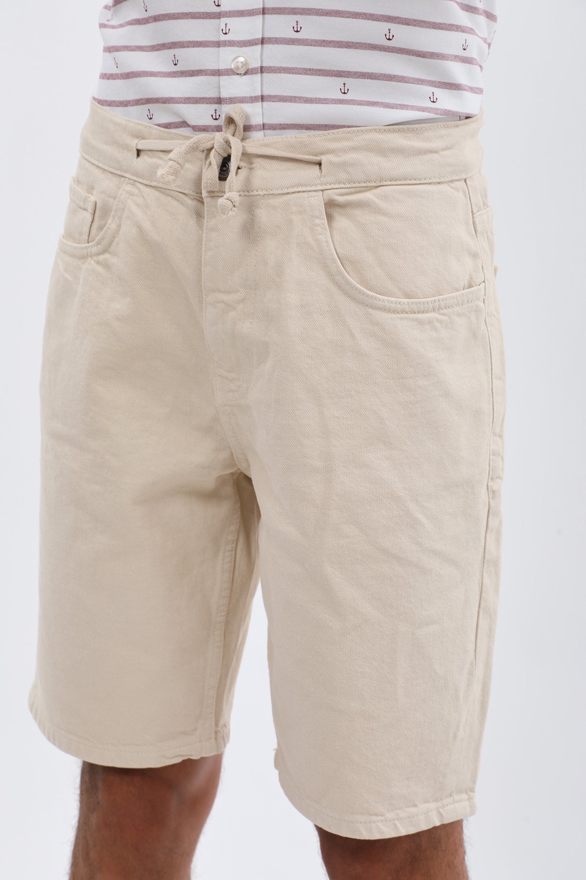 شورت قطن 100% من JEANSPRO - لون بيج