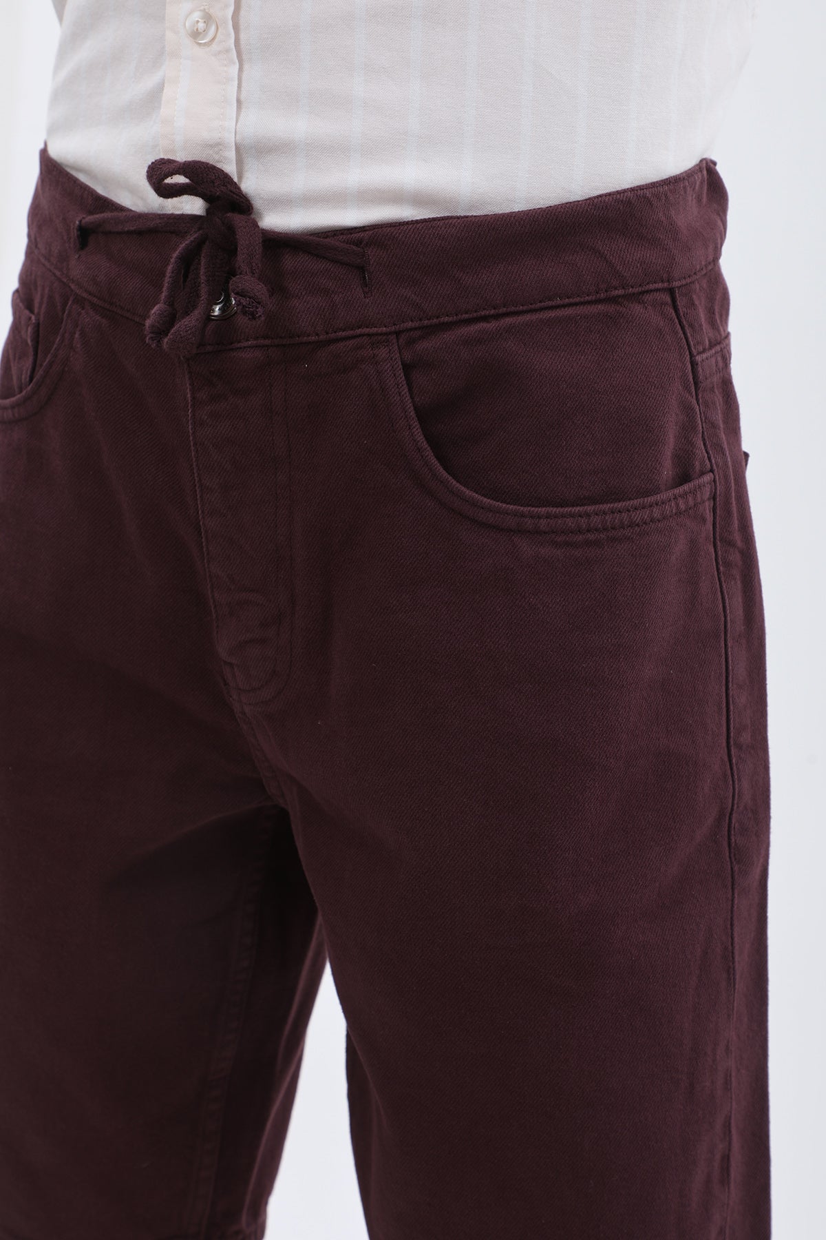 شورت قطن 100% من JEANSPRO - لون خمري