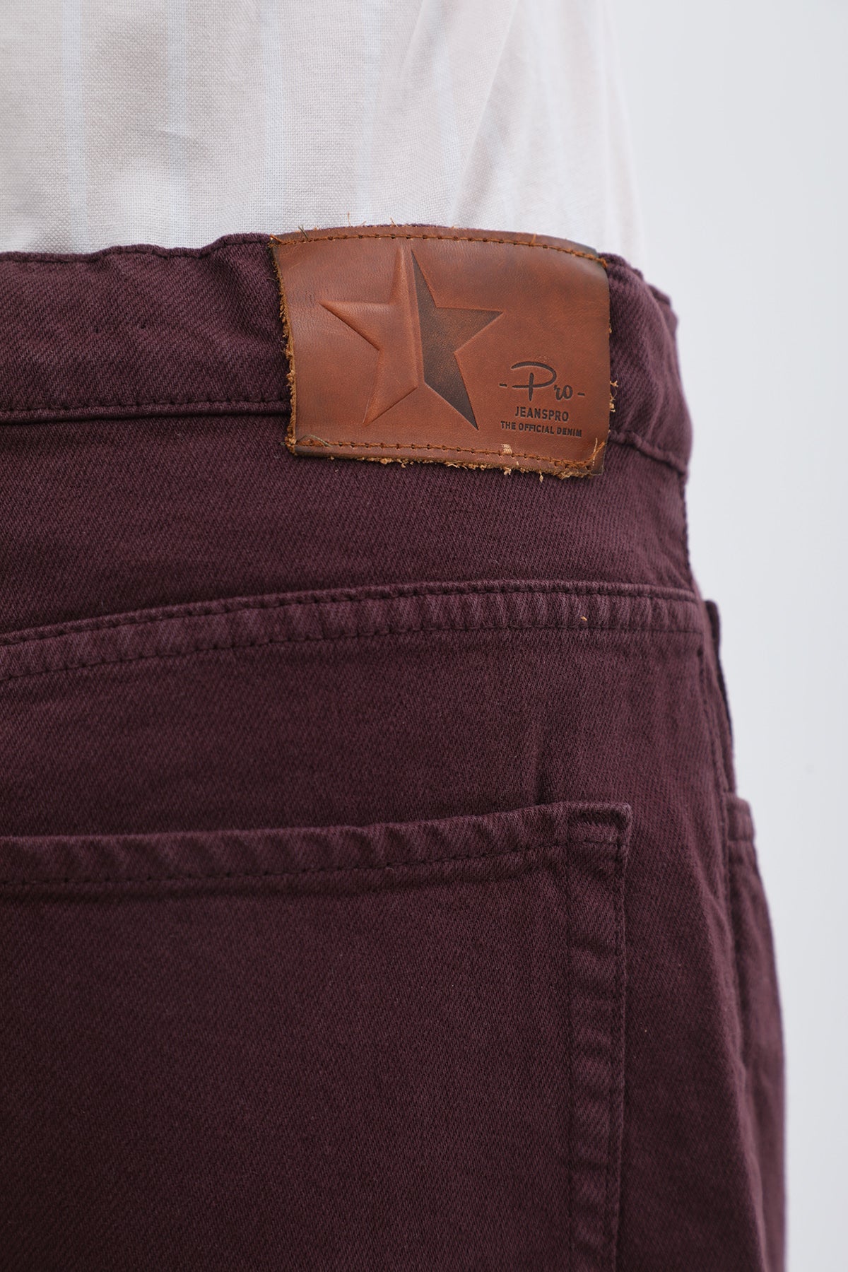 شورت قطن 100% من JEANSPRO - لون خمري