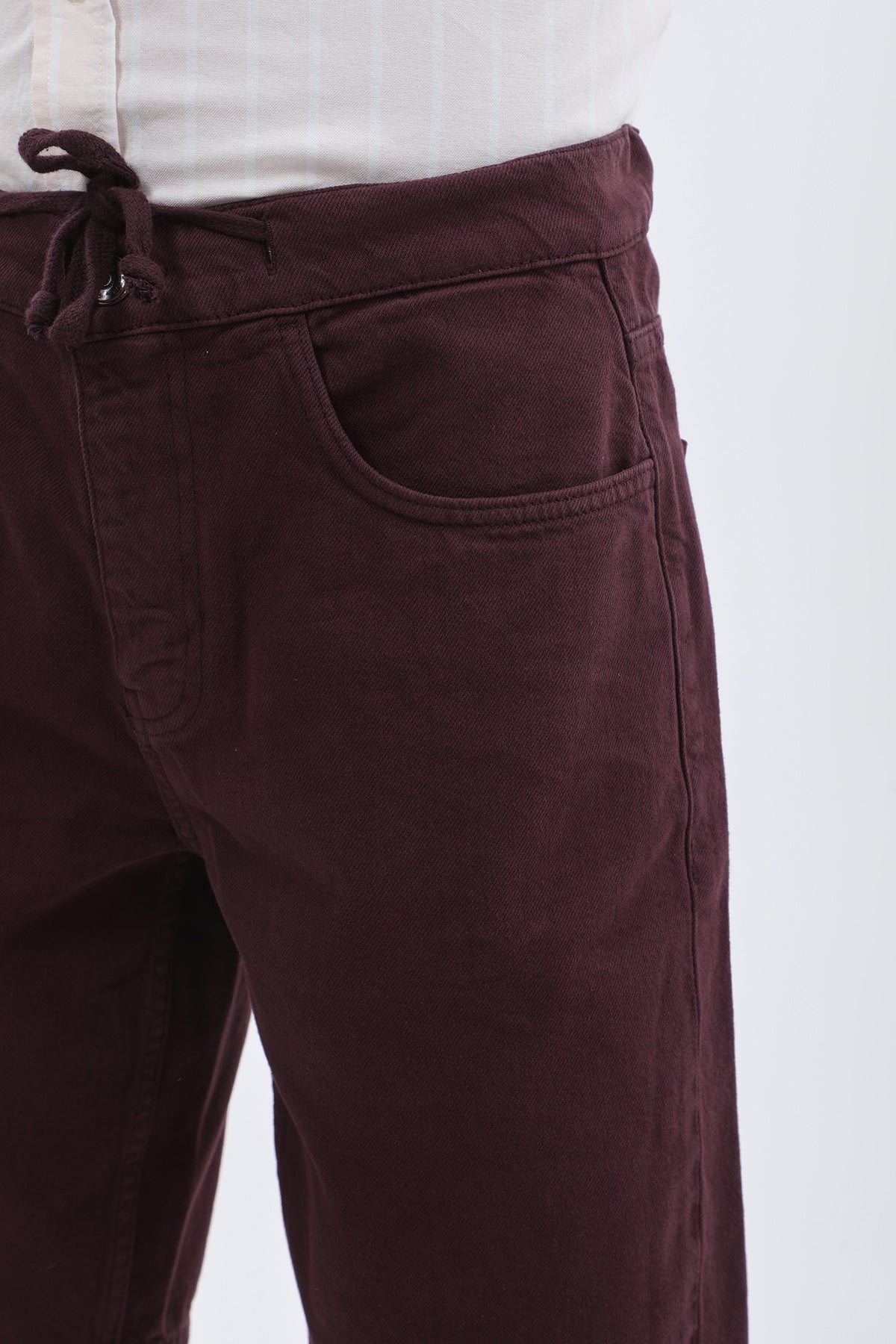 شورت قطن 100% من JEANSPRO - لون خمري