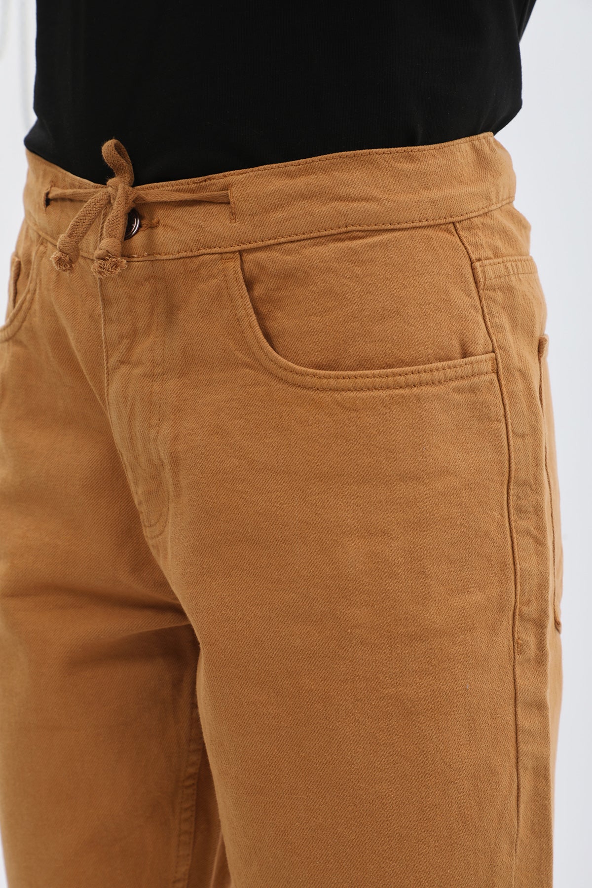 JEANSPRO 100% Cotton Shorts - Mustard