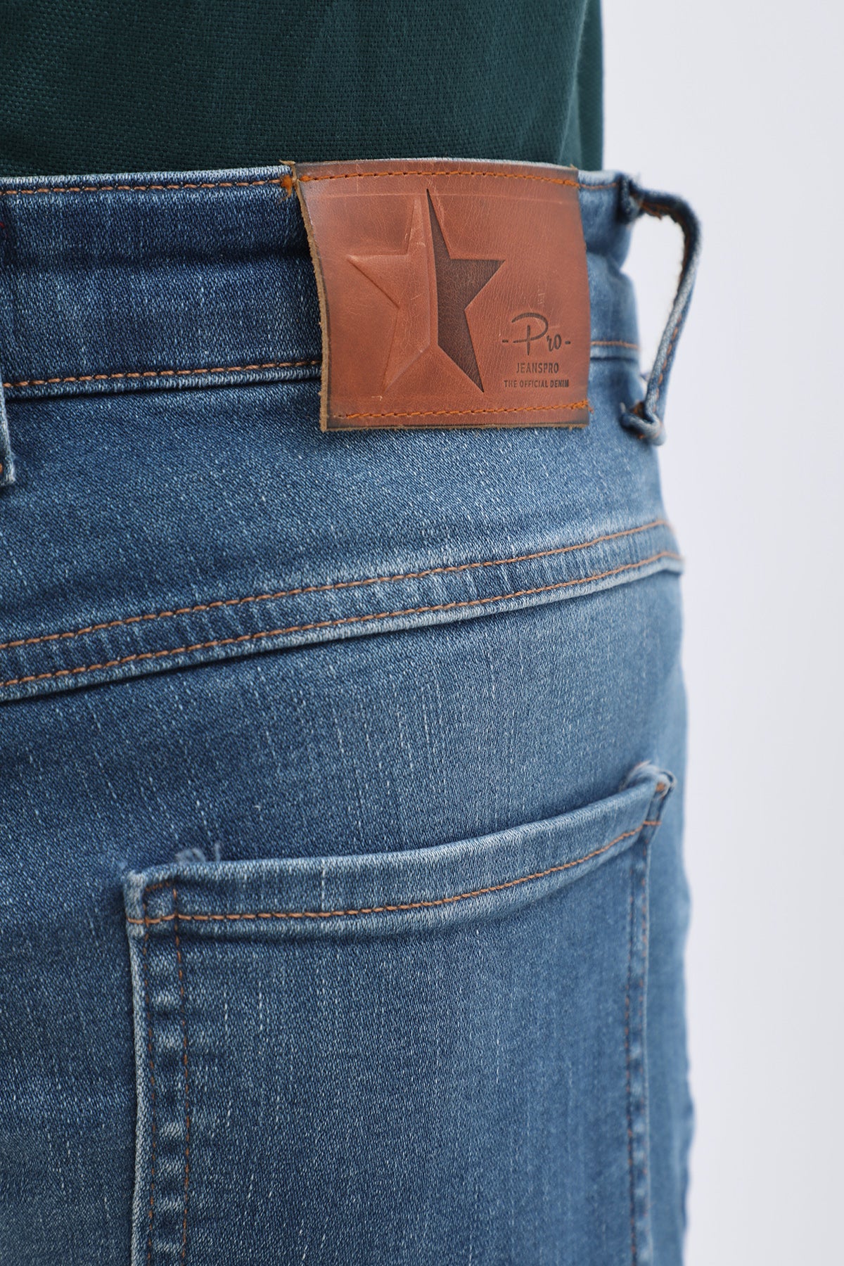 جينز Slim Fit من JEANSPRO - لون أزرق سماوي