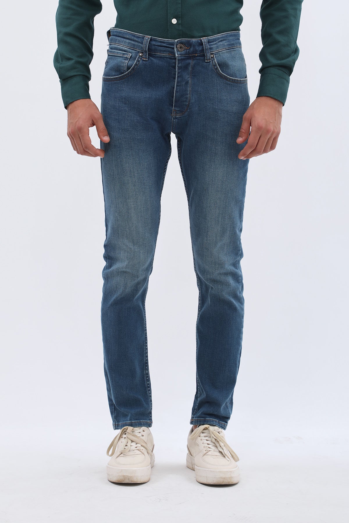 جينز Slim Fit من JEANSPRO - لون أزرق سماوي