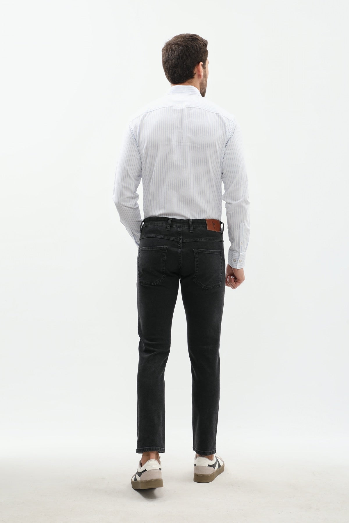 جينز Slim Fit من JEANSPRO - لون أسود