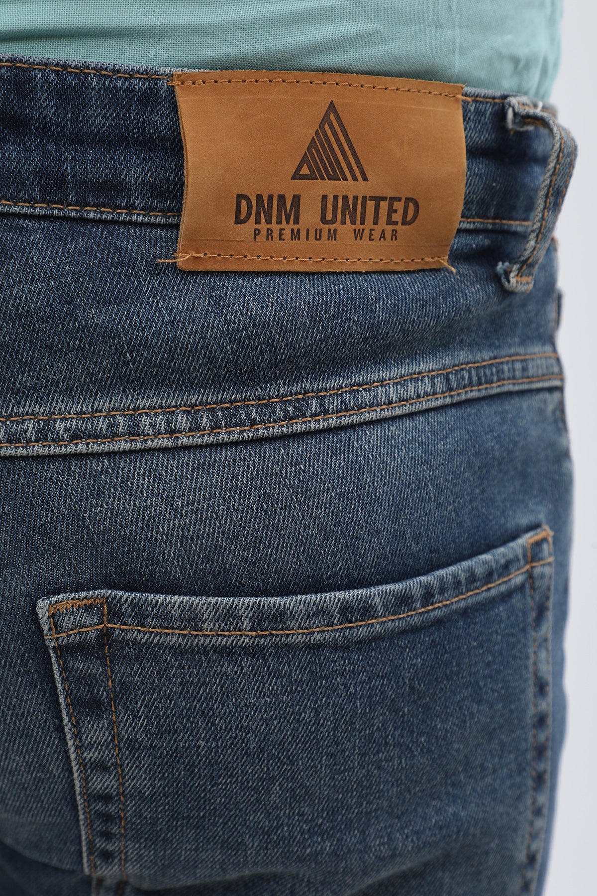 DNM UNITED Slim Fit Jeans - Navy Blue