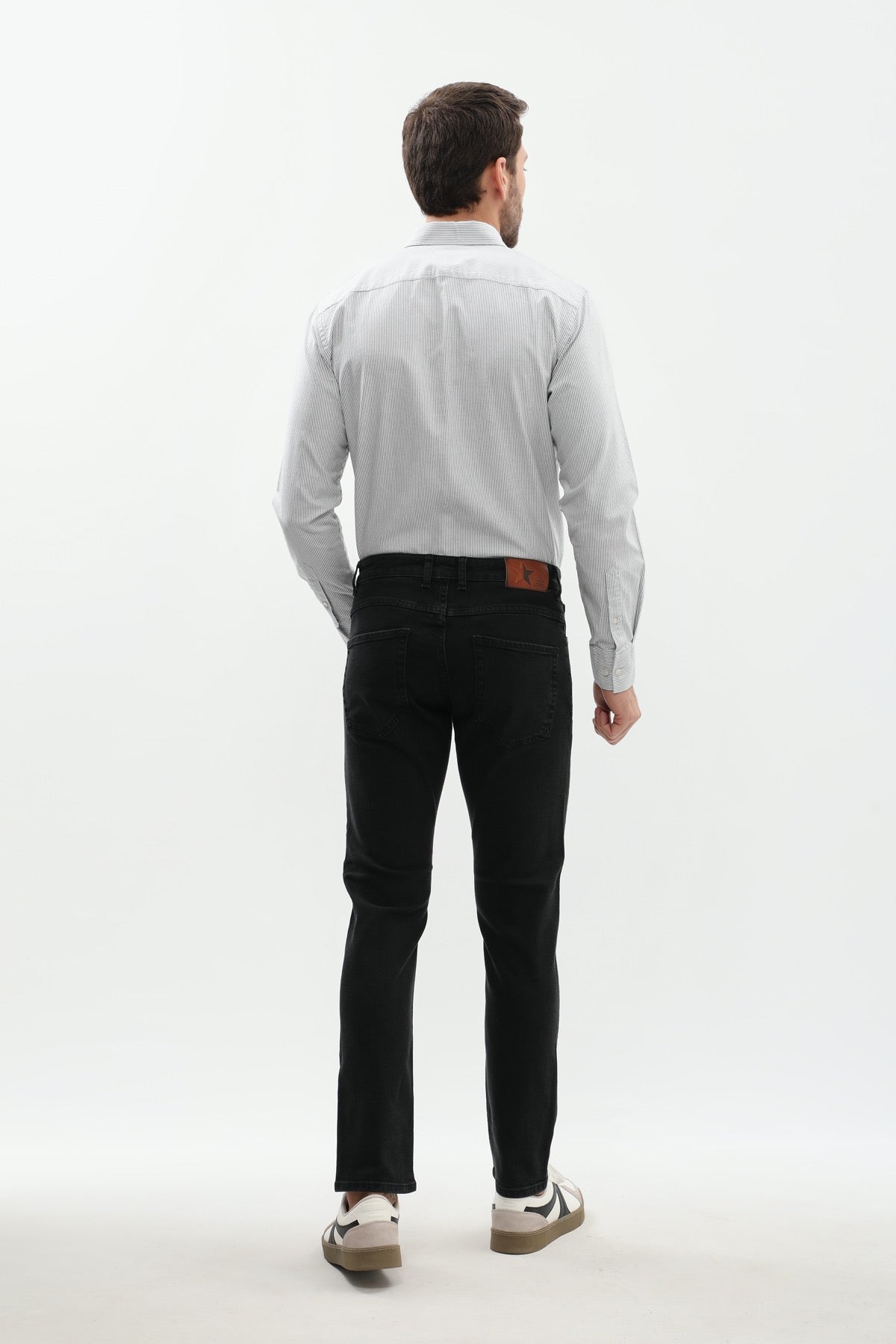 جينز Slim Fit من JEANSPRO - لون أسود