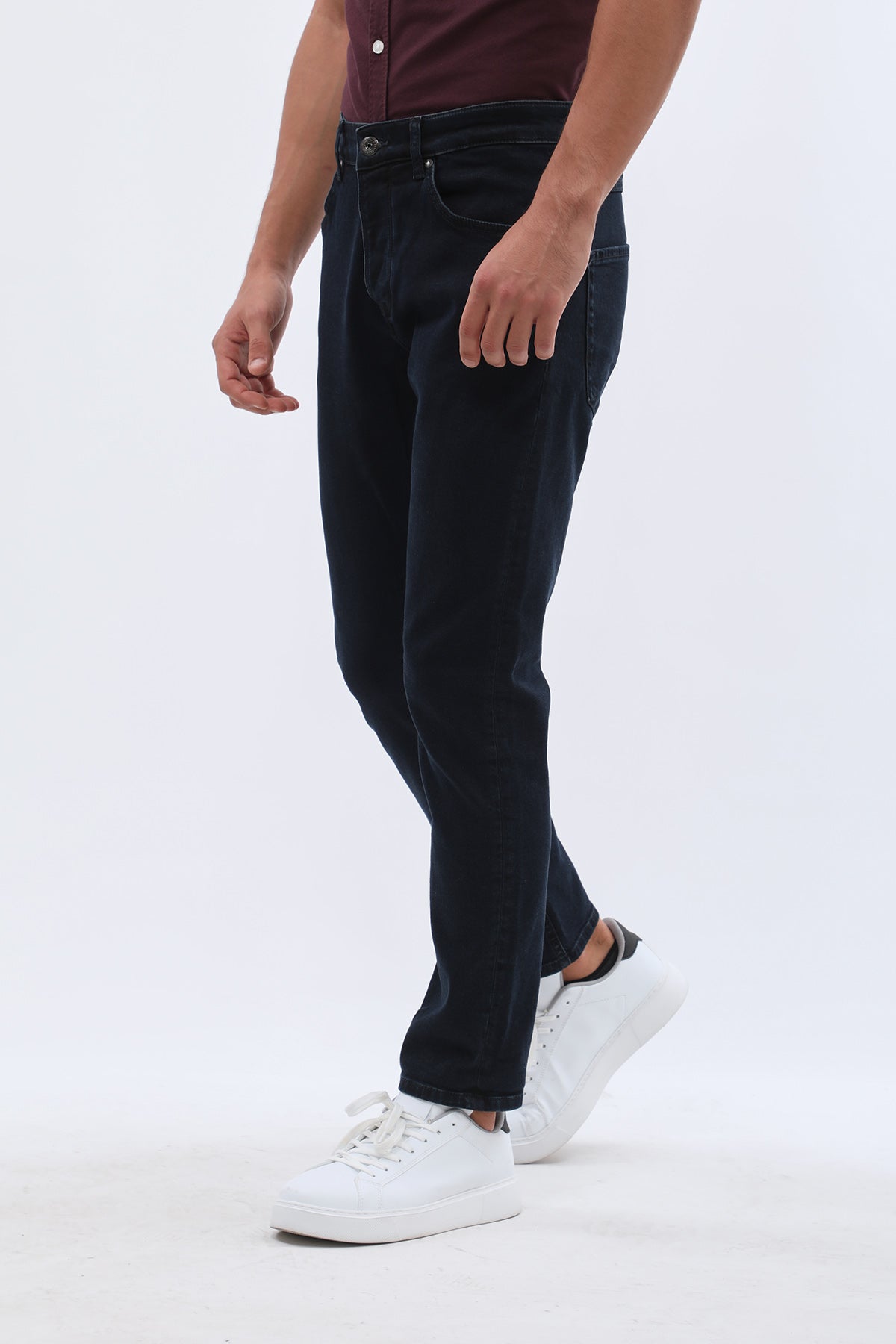 جينز Slim Fit من JEANSPRO - لون أسود