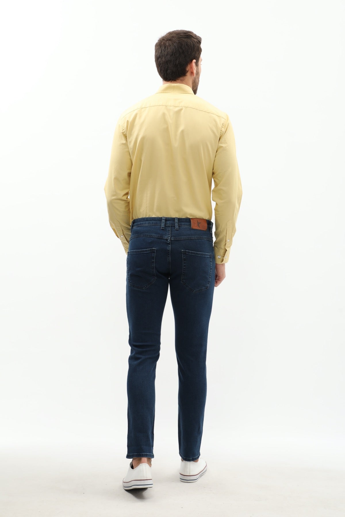 جينز Slim Fit من JEANSPRO - لون كحلي