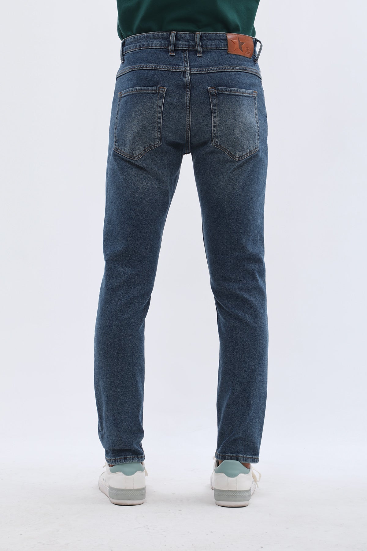 جينز Slim Fit من JEANSPRO - لون أزرق باهت