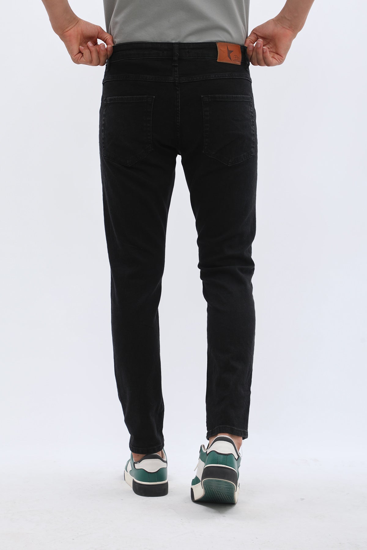 جينز Slim Fit من JEANSPRO - لون أسود