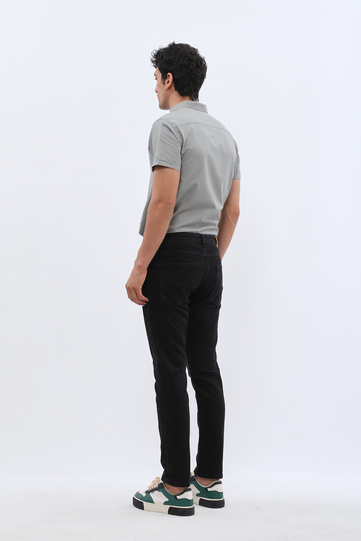 جينز Slim Fit من JEANSPRO - لون أسود