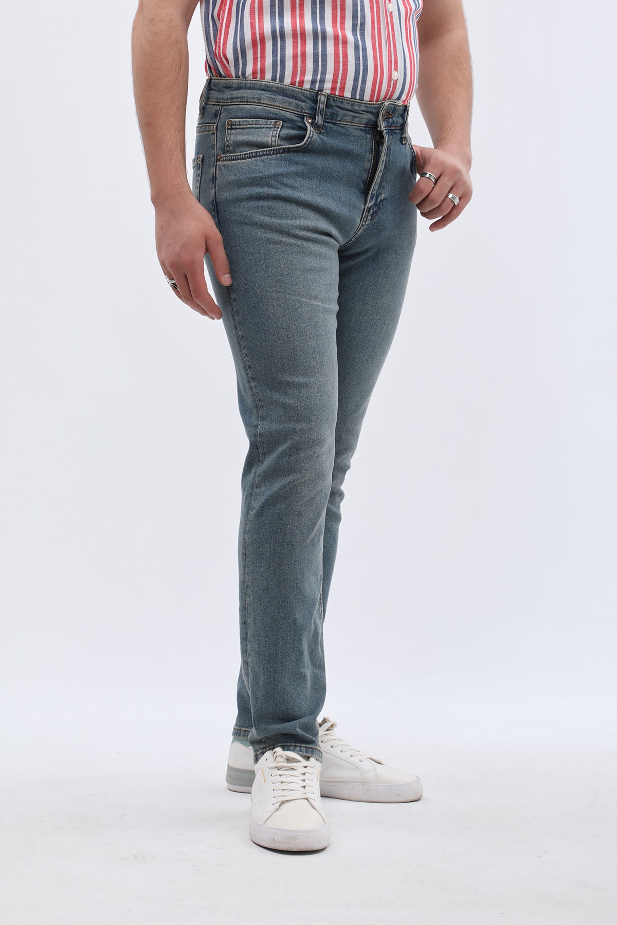 JEANSPRO Comfort Fit Jeans - Stonewashed Denim Blue