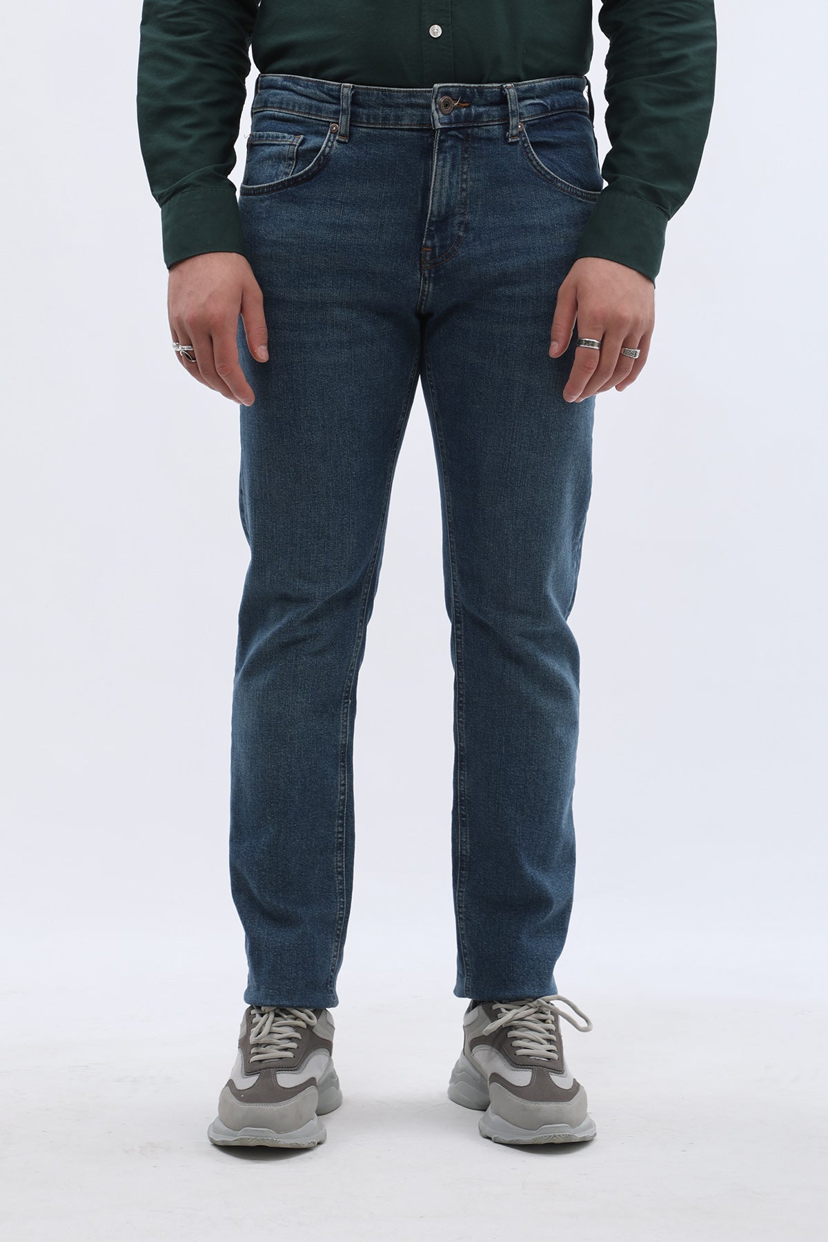 جينز Comfort Fit من JEANSPRO - لون كحلي