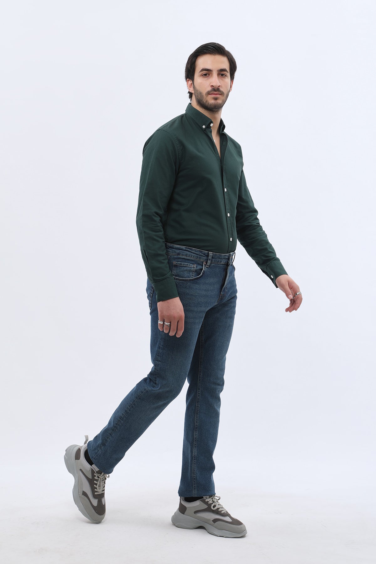 جينز Comfort Fit من JEANSPRO - لون كحلي