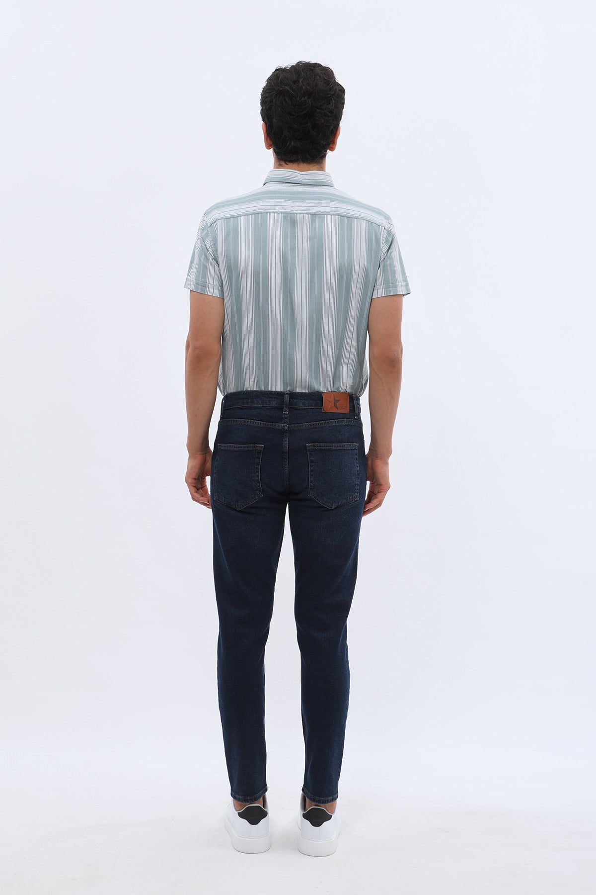 JEANSPRO Boyfriend Slim Fit Jeans - Navy Denim