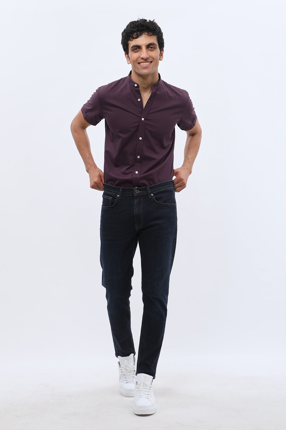 JEANSPRO Boyfriend Slim Fit Jeans - Classic Navy