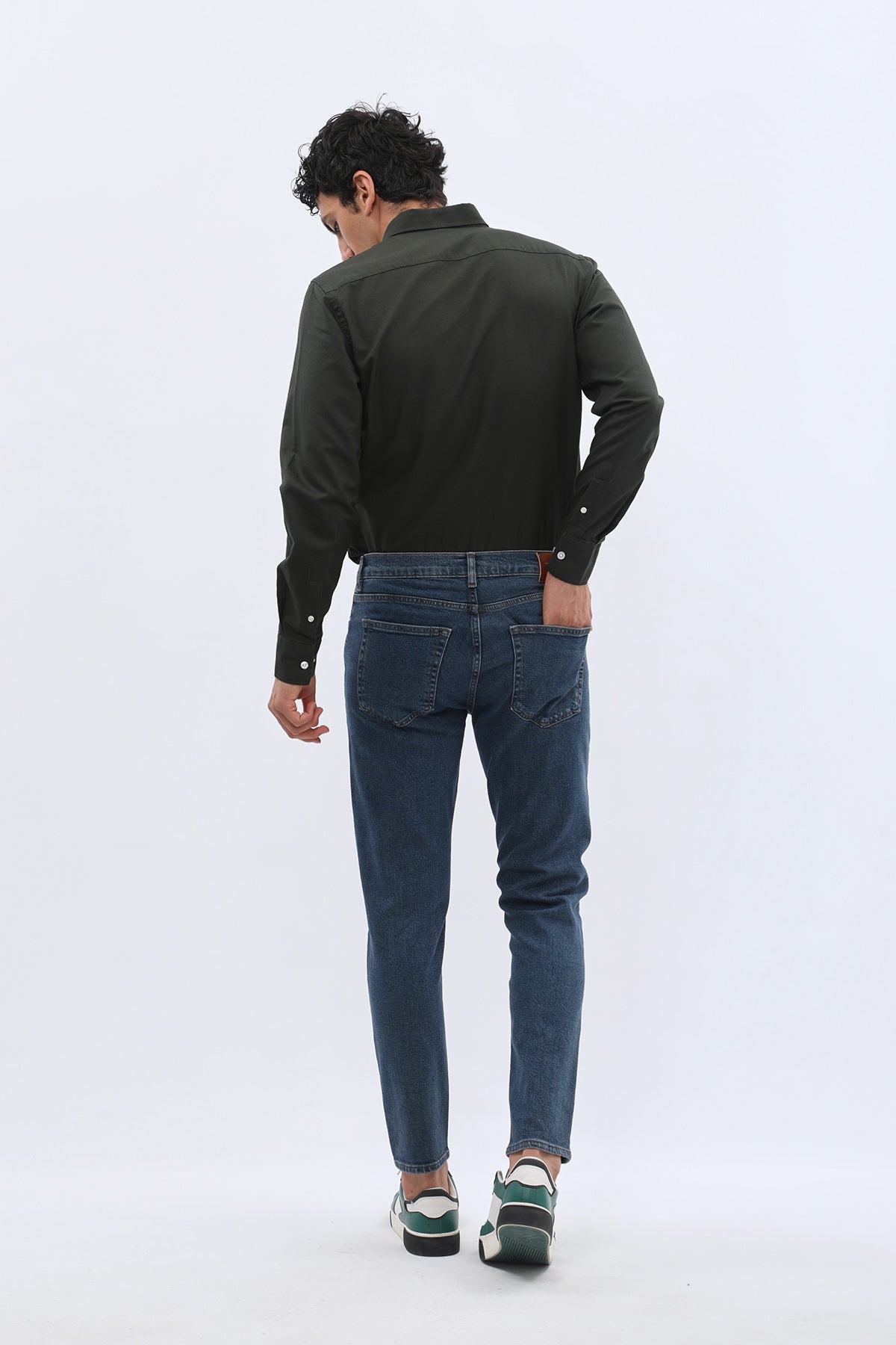 JEANSPRO Boyfriend Slim Fit Jeans - Faded Blue