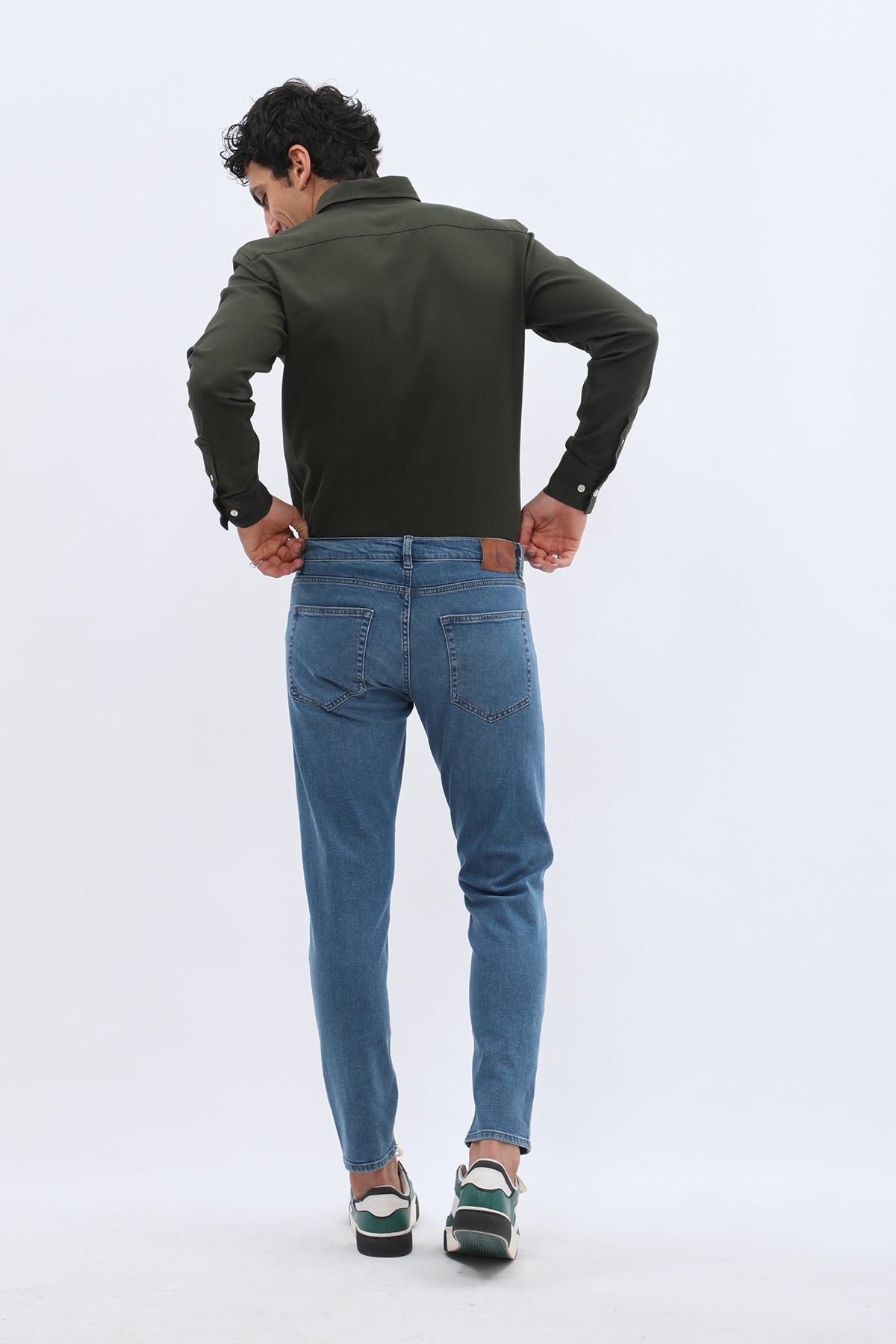 JEANSPRO Boyfriend Slim Fit Jeans - Soft Blue