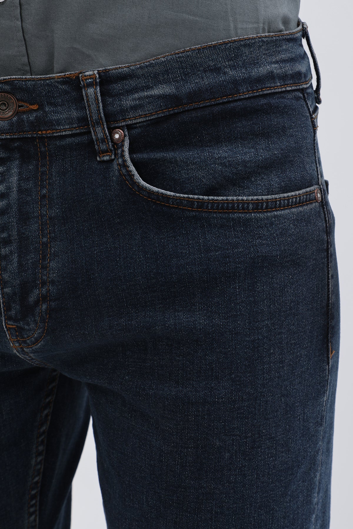 JEANSPRO Boyfriend Slim Fit Jeans - Charcoal Blue