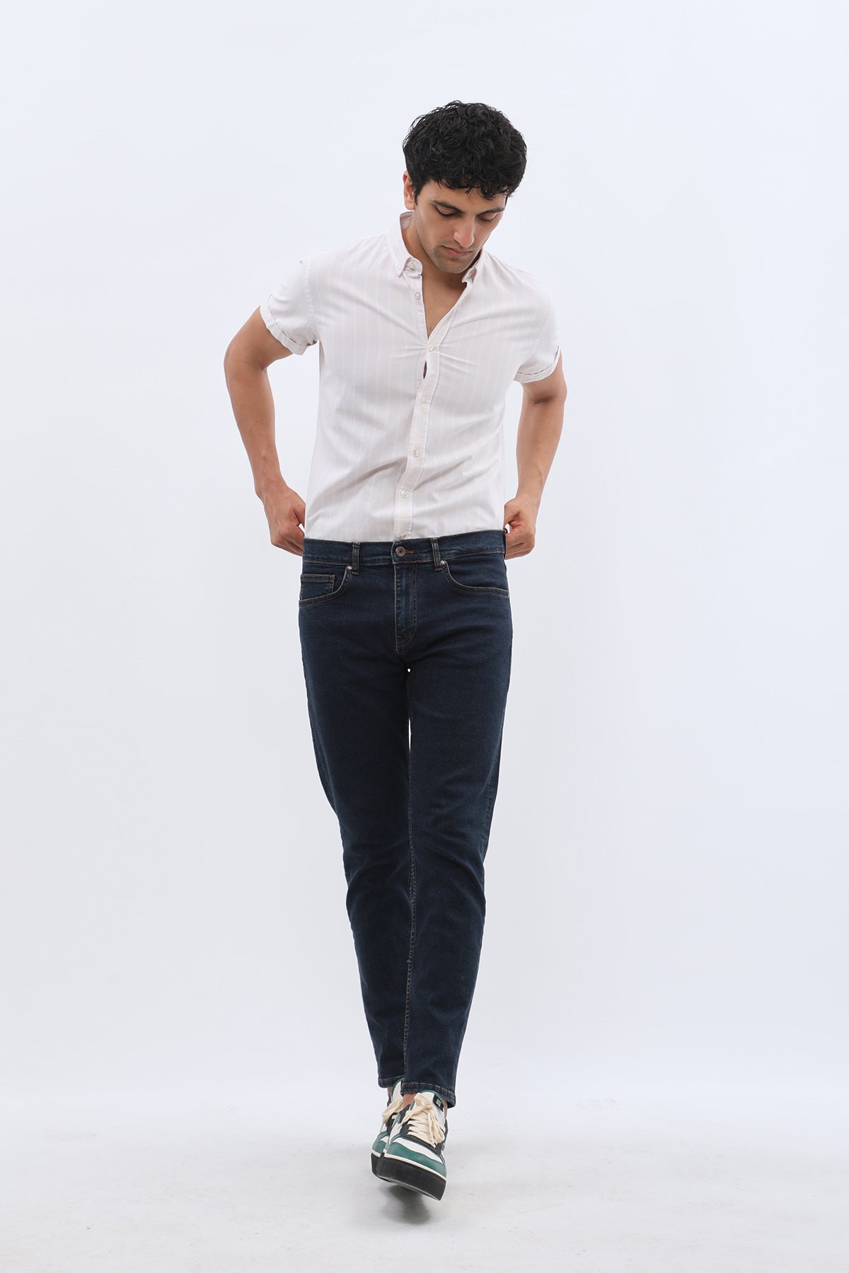 JEANSPRO Boyfriend Slim Fit Jeans - Classic Denim Blue