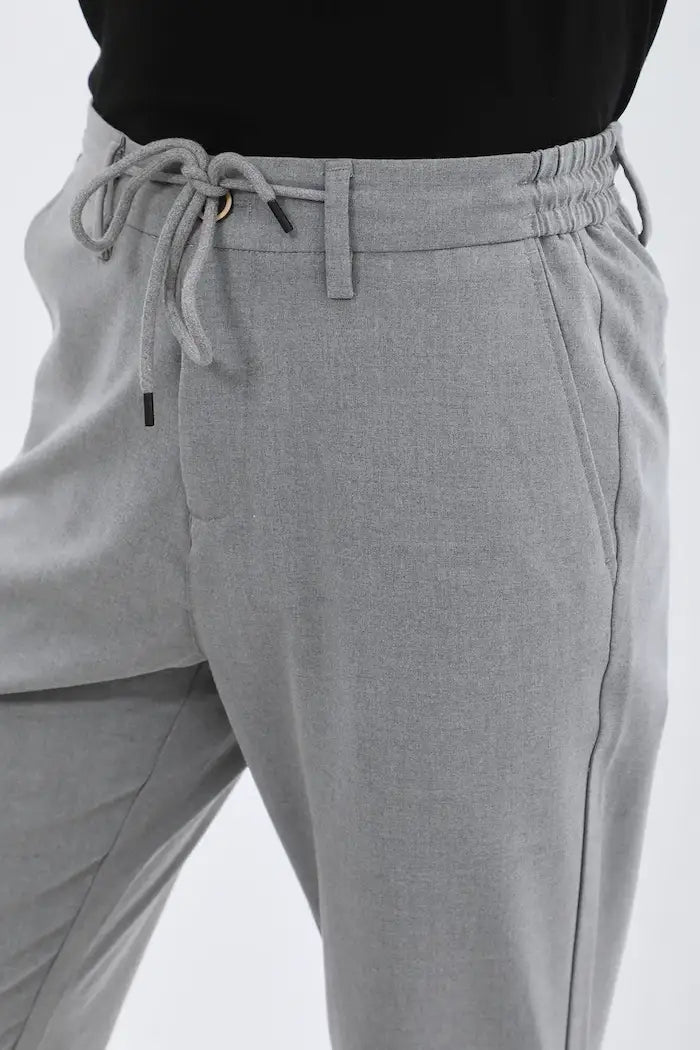 JEANSPRO Technical Stretch-Blend Jogger Pants - Grey