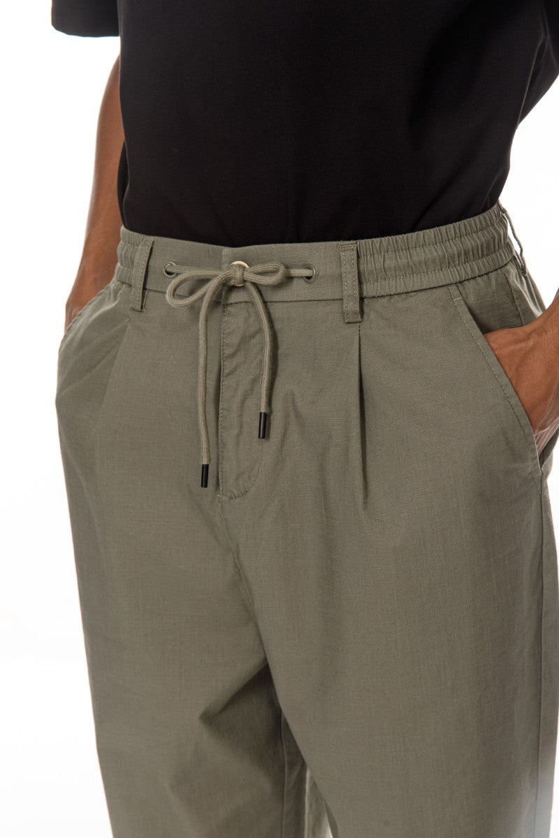 JEANS PRO light Green Loose Fit Pants