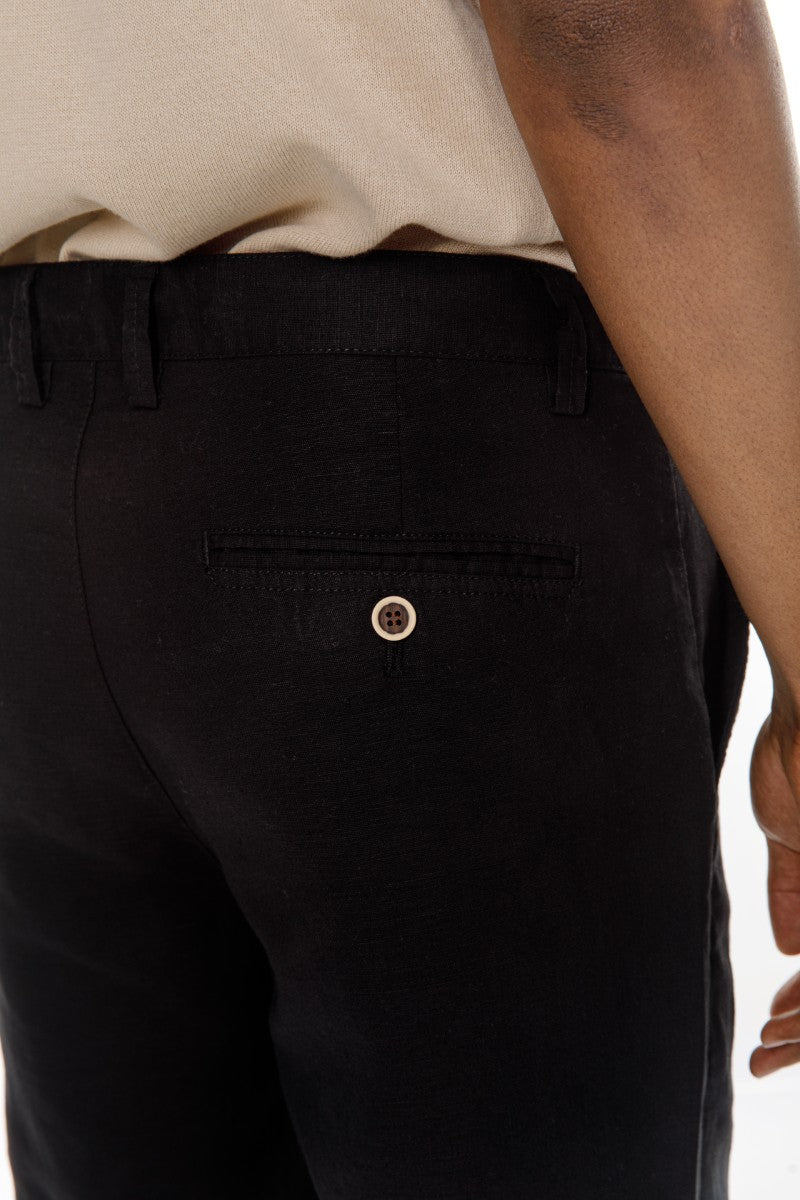 JEANS PRO Black Loose Fit Chino Pants