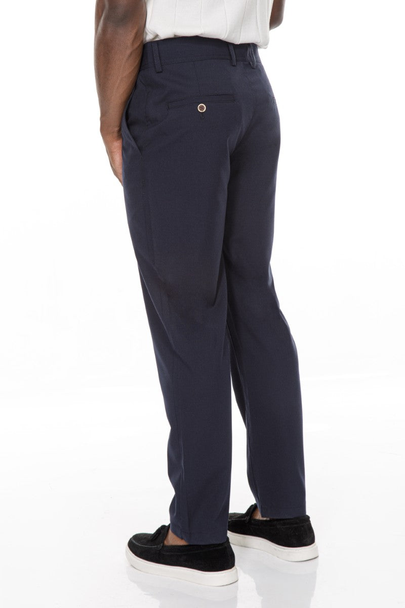 JEANS PRO Navy Loose Fit Chino Pants