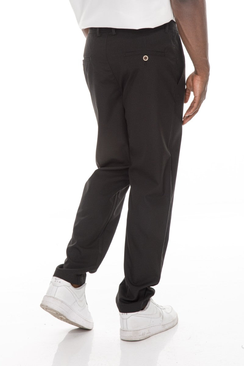 JEANS PRO Black Loose Fit Chino Pants