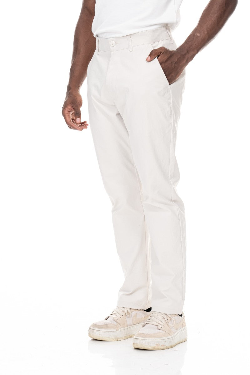 بنطال مريح - أبيض كريمي