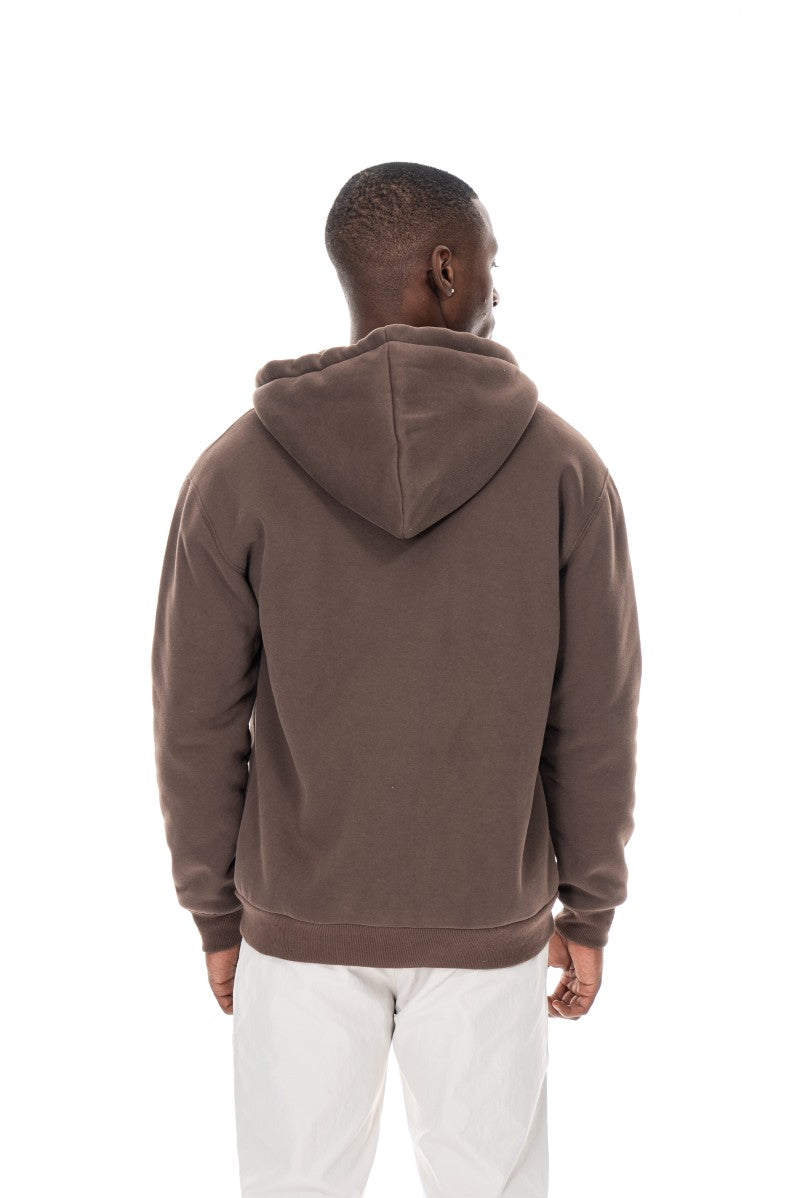 هودي قطني أساسي بسحاب - بني