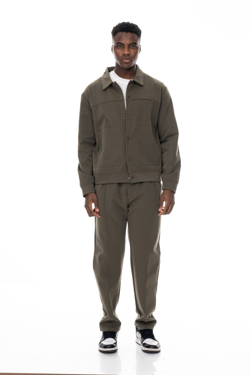 طقم تدريب أساسي للرجال - أخضر