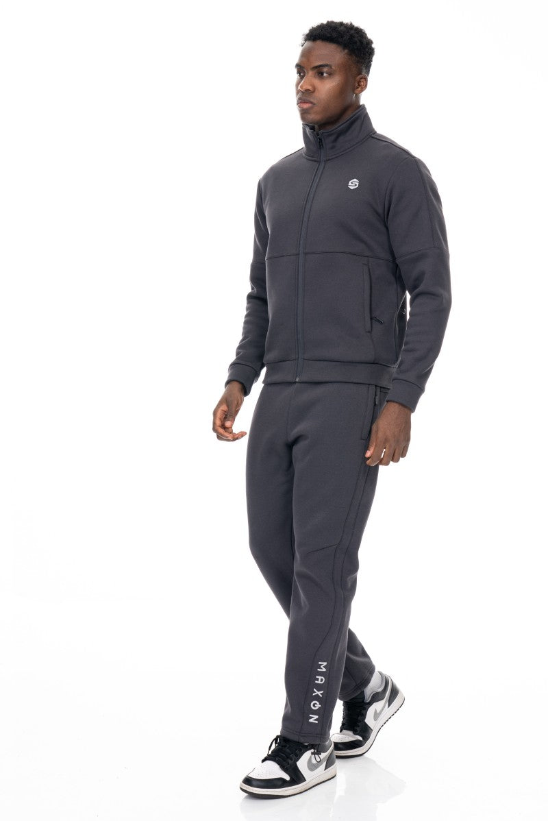 طقم تدريب أساسي للرجال - رمادي