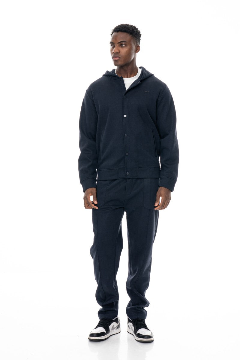 طقم تدريب أساسي للرجال - كحلي