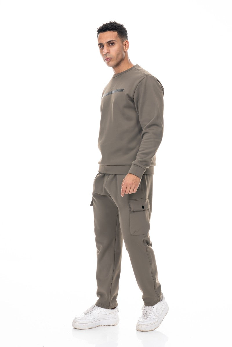 طقم تدريب أساسي للرجال - أخضر