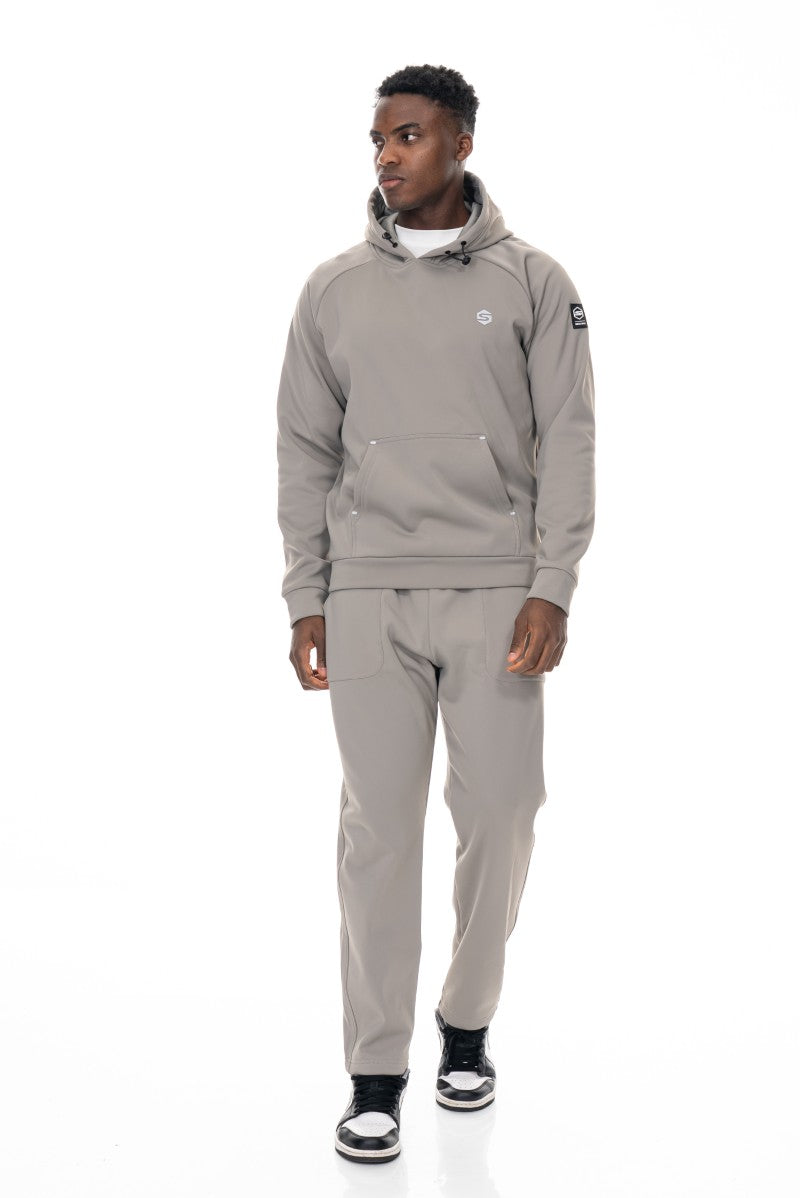 طقم تدريب أساسي للرجال - رمادي