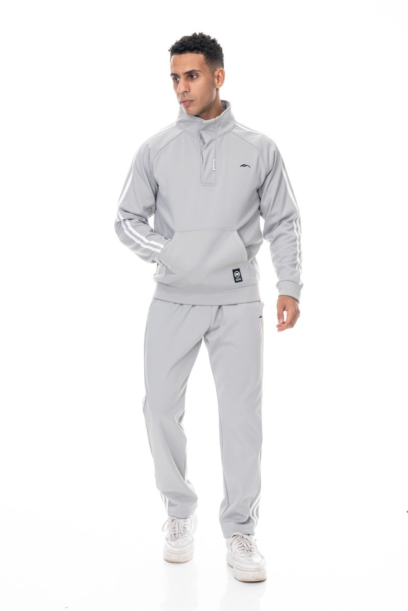 طقم تدريب أساسي للرجال - فضي