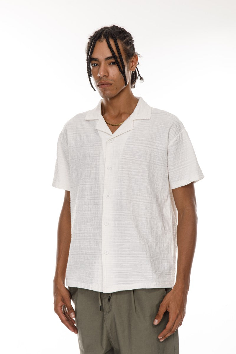 DNM UNITED White 100% Cotton Shirt
