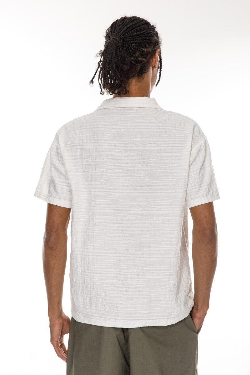 قميص DNM UNITED أبيض 100% قطن