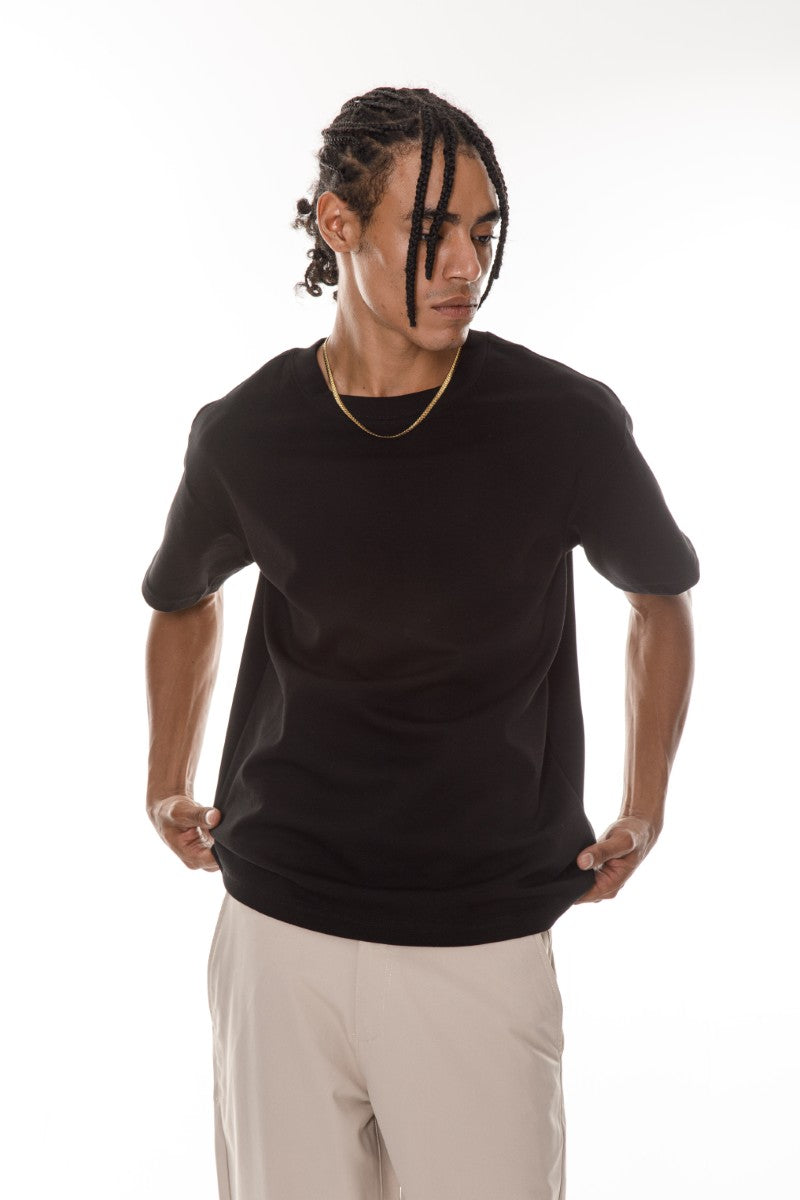 DNM UNITED Black T-Shirt - oversized
