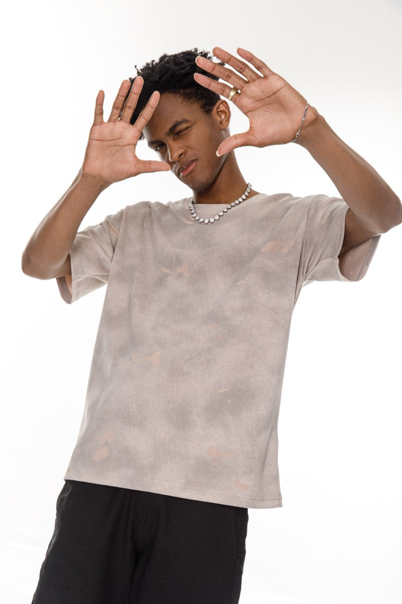 DNM UNITED Light Grey T-Shirt - oversized