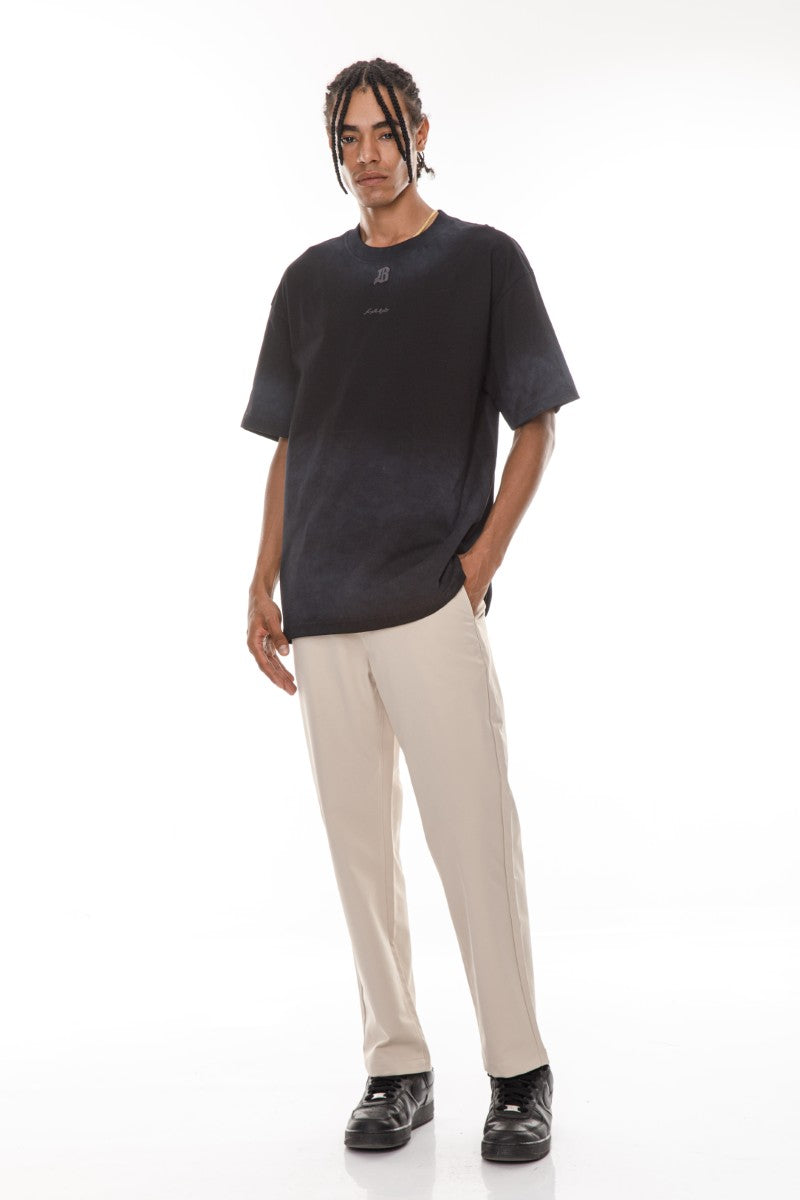 DNM UNITED Black T-Shirt – 100% Cotton - oversized