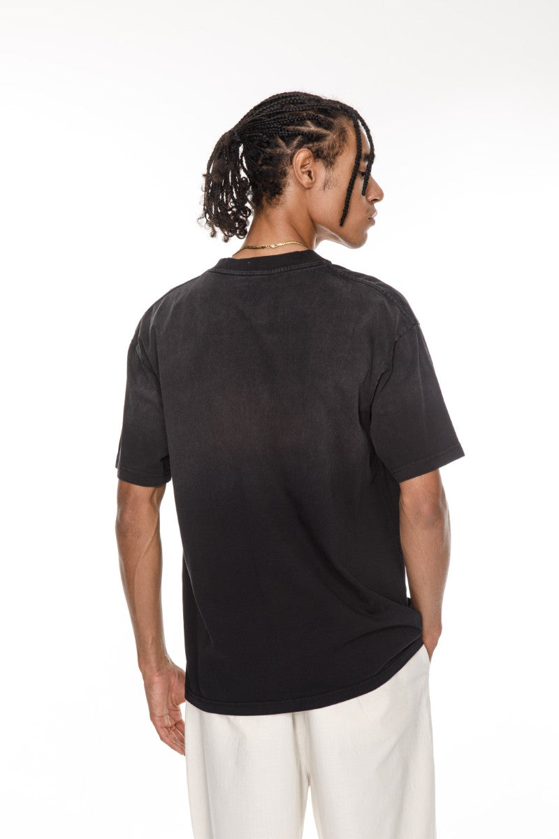 DNM UNITED Black T-Shirt – 100% Cotton - oversized