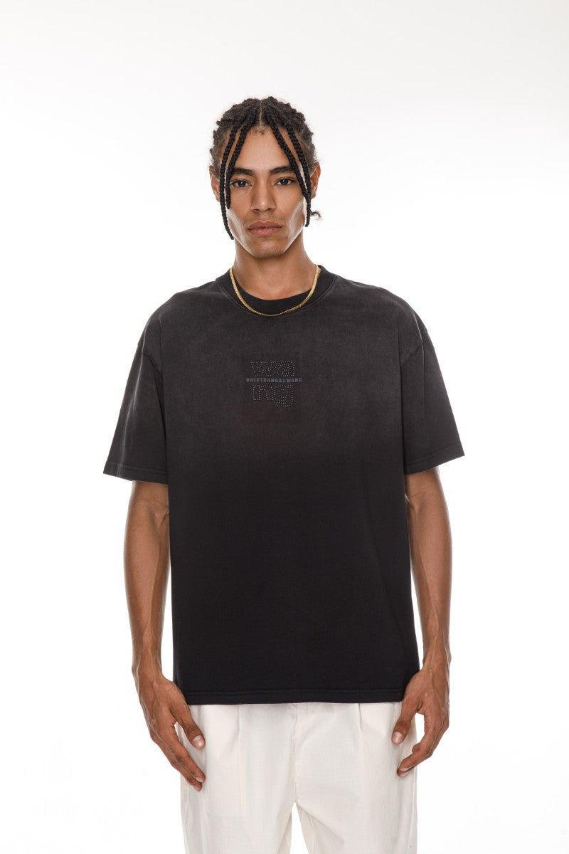 DNM UNITED Black T-Shirt – 100% Cotton - oversized