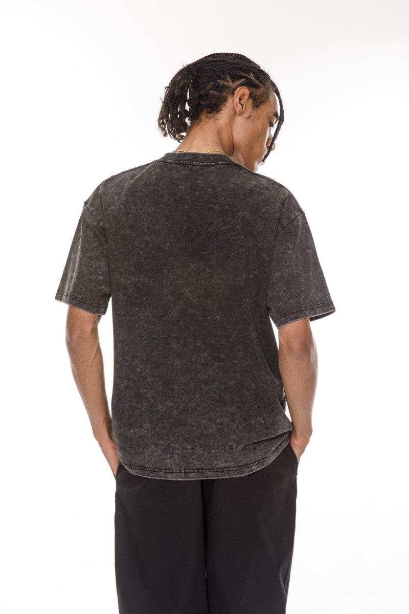DNM UNITED Black T-Shirt – 100% Cotton - oversized
