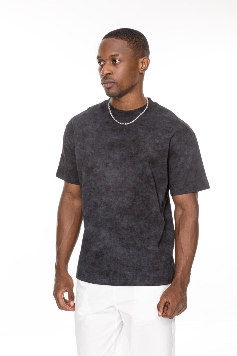 DNM UNITED Black T-Shirt – 100% Cotton - oversized