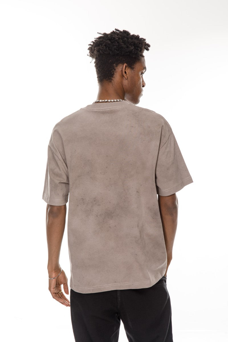 DNM UNITED Coffee T-Shirt – 100% Cotton - oversized