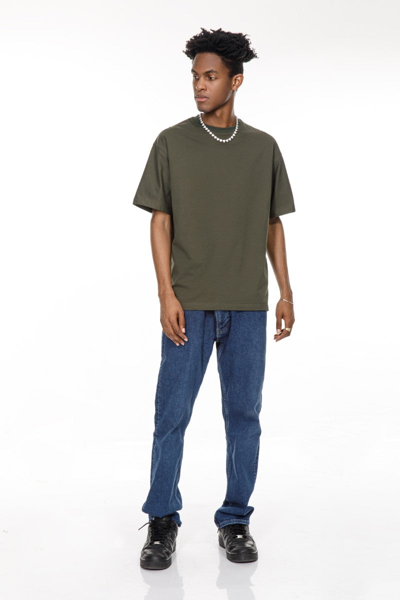 DNM UNITED Dark Green T-Shirt - oversized