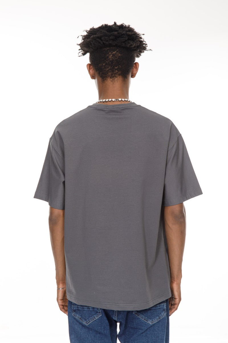 DNM UNITED Dark Grey T-Shirt - oversized